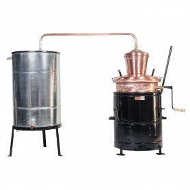Overturn distilling pot still 100 liters