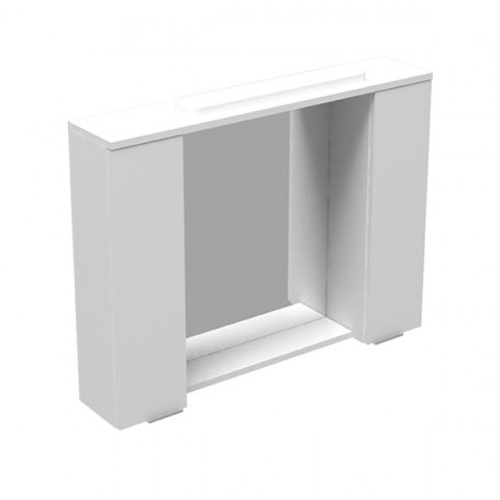 Ana 100 upper bathroom cabinet with lighting