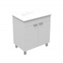 Ana 70 lower bathroom cabinet white gloss