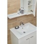 Ana 70 lower bathroom cabinet white gloss