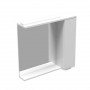 Ana 80 upper bathroom cabinet white gloss