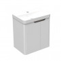 Veil 40 lower bathroom cabinet white matt