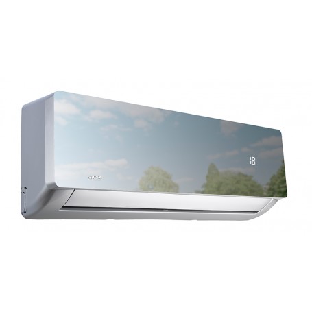 VIVAX COOL R-DESIGN inverter air conditioner 3.52kW / 3.81kW ACP 12CH35AERI R32 SILVER MIRROR