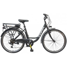 Bicycle "COPPI" 26 "ctb, electric, v-brake, 6 / BR / Shimano, 36V / 250W / 7,8Ah