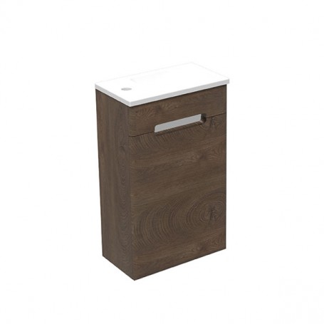 Fine 40 lower bathroom cabinet cognac