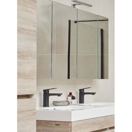 Glory 120 upper bathroom cabinet gray mara