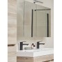 Glory 120 upper bathroom cabinet gray mara