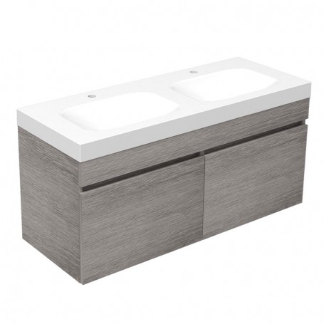 Glory 120 lower bathroom cabinet grey mara