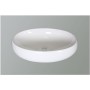 Lilian surface-mounted ceramic washbasin 590x400x150 mm