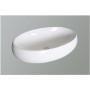 Lilian surface-mounted ceramic washbasin 590x400x150 mm