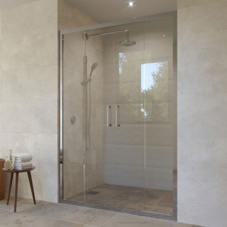 Linz wall shower screen 180-183x199 cm