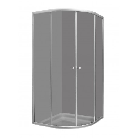 Ronda 80R semicircular shower cabin 80x80x185 cm