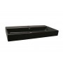 Olivia surface-mounted ceramic washbasin black matt 850x455x100 mm