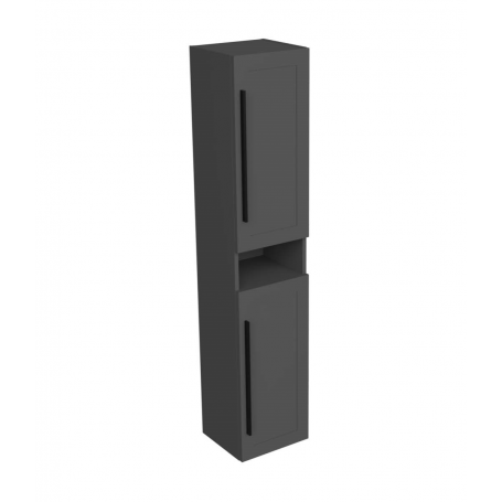 Eternity 170 VOV side bathroom cabinet black ghraphite supermatt handle