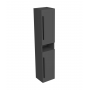 Eternity 170 VOV side bathroom cabinet black ghraphite supermatt handle