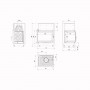 Zuzia ECO/L/BS/DECO built-in fireplace