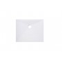 Bold Lux 90140 mineralsolid shower bath white glossy