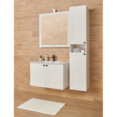 Victory 170 VOV side bathroom cabinet white matt