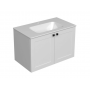 Victory 80 lower bathroom cabinet white matt