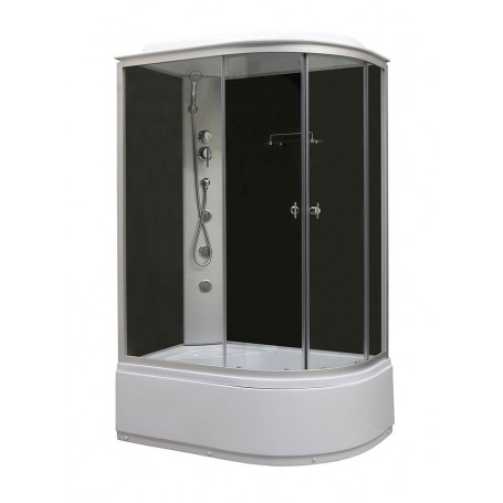 Amelia 120L hydromassage shower cabin 120x80x215cm