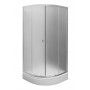 Bright 90 semicircular shower cabin 90X90199 CM