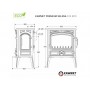 Stove KAWMET premium SELENA S14 ECO