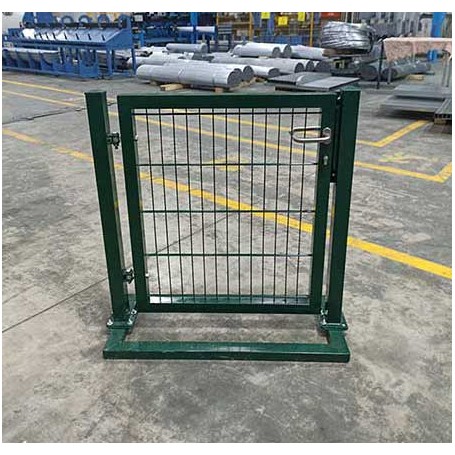 Panel fence gate 1000x1000 mm - green