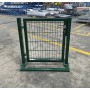 Panel fence gate 1000x1000 mm - green