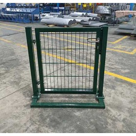 Panel fence gate 1200x1000 mm - green