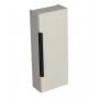 Hip side bathroom cabinet cashmere