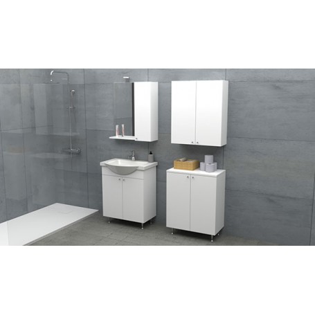 Paris 65 lower bathroom cabinet with sink