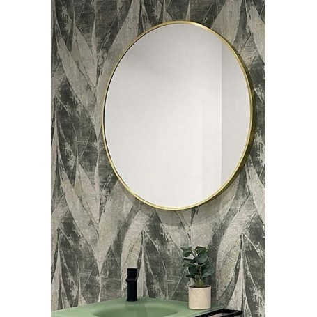 Atena gold mirror R 80 cm