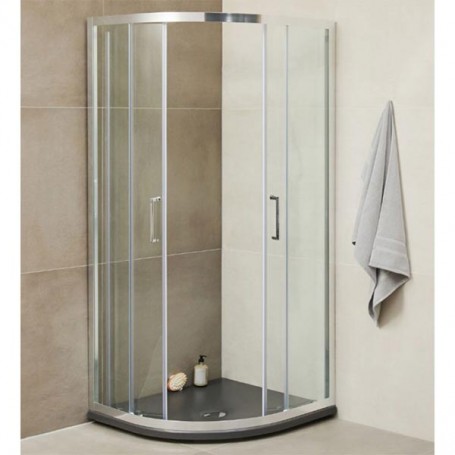 Leona 90 semicircular shower cabin 90x90x199 cm