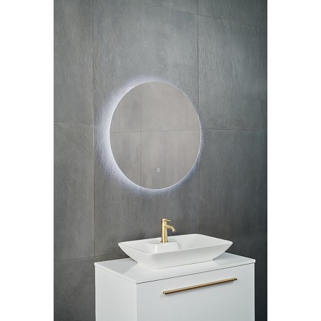 Gita mirror with led lighting R70 cm