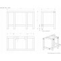 Postolje za kamin Kawmet  W16 (9,4 kW) i W15 (9,4 kW)