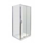 Shower door 100x195 cm Flash Wall 100 Chrome