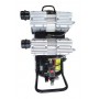 Compressor oil-free quiet operation 50L, 1.5kW, 8bar, 120L/min