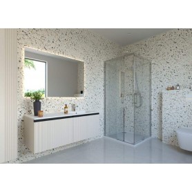 Vienna Q shower glass 108-110x199 cm