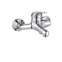 Wall faucet for bathtub HERA 40mm with shower and holder