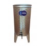 INOX container for brandy-wine EZV-25L, for 3/8" tap