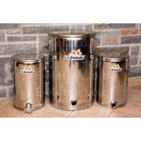 Stainless steel container for honey 40 liters, 55 kg