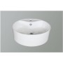 Ceramic countertop washbasin Naomi 465x465x140 mm