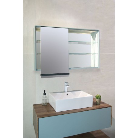 Ceramic countertop washbasin Emilia 510x420x150 mm