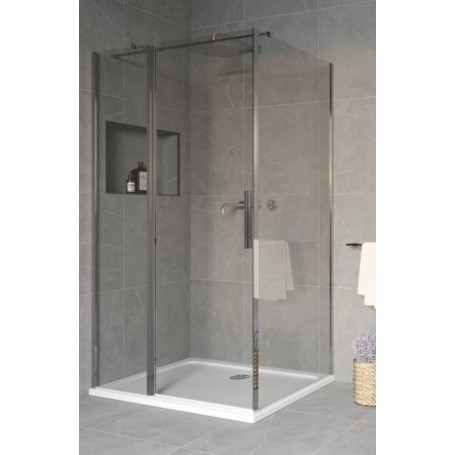 Salina C shower enclosure with door 120X200 cm