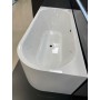 Neat left freestanding bathtub 180x75cm