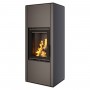 SAVEN Vatra L 40x50 Black ECO Fireplace Stove (6,5 kW)