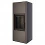 SAVEN Vatra L 40x50 Black ECO Fireplace Stove (6,5 kW)