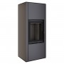 SAVEN Vatra L 40x50 Black ECO Fireplace Stove (6,5 kW)