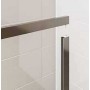 Nord Domino semicircular shower cabin 80x120cm KP 6mm EF