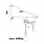 Okretna ruka za ESZ SA600750 Holzmann Maschinen